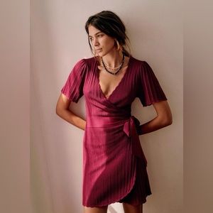 Sezane Luisa Wrap Dress